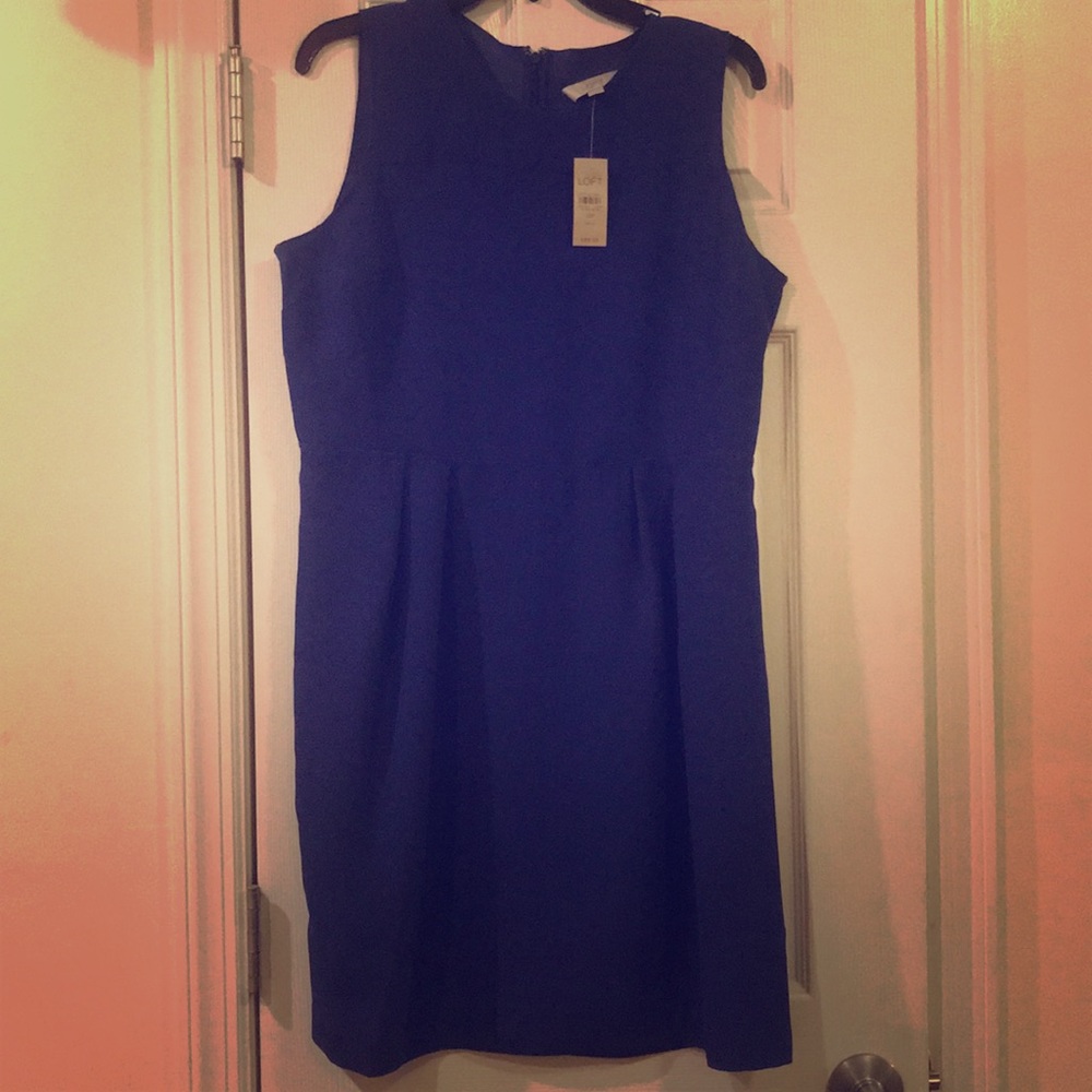 Navy blue dress